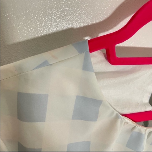 EUC Staud Blanche Ombré Gingham Dress Large - Picture 7 of 8